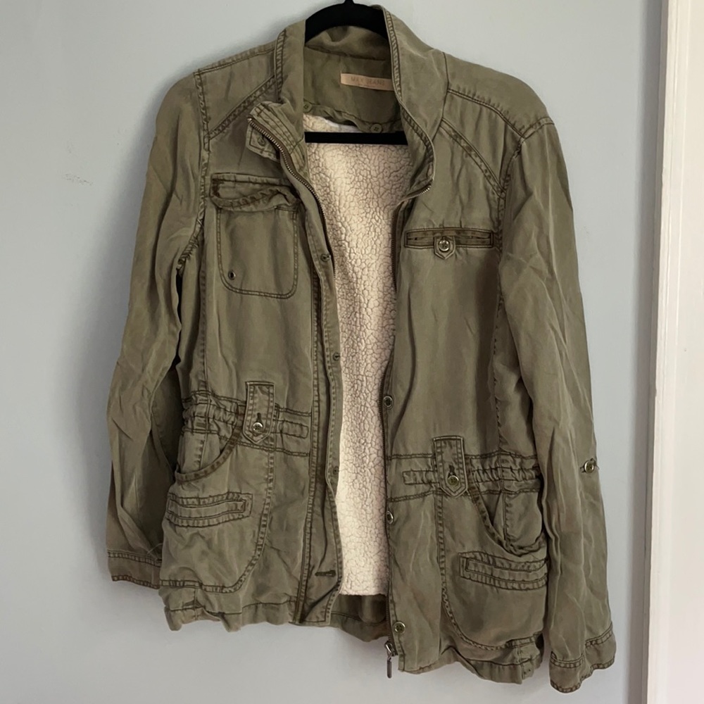 Max Jeans green jacket